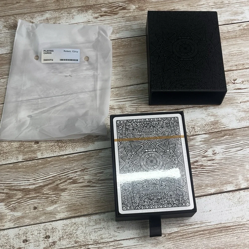 Dbrand Playing Cards Deck - New Unused  Robot Theme - Limited Edition Robot City